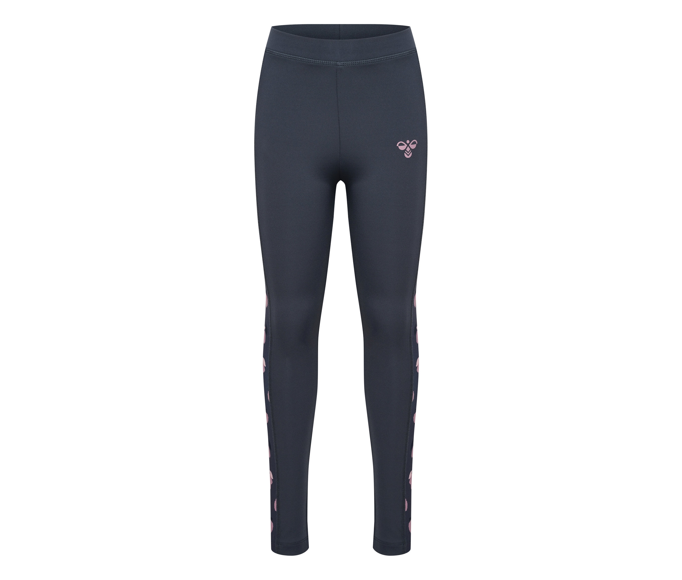 hummel® »Hmljr AOP Gym Tights« - Mädchen - Gr. 128 - dunkelblau