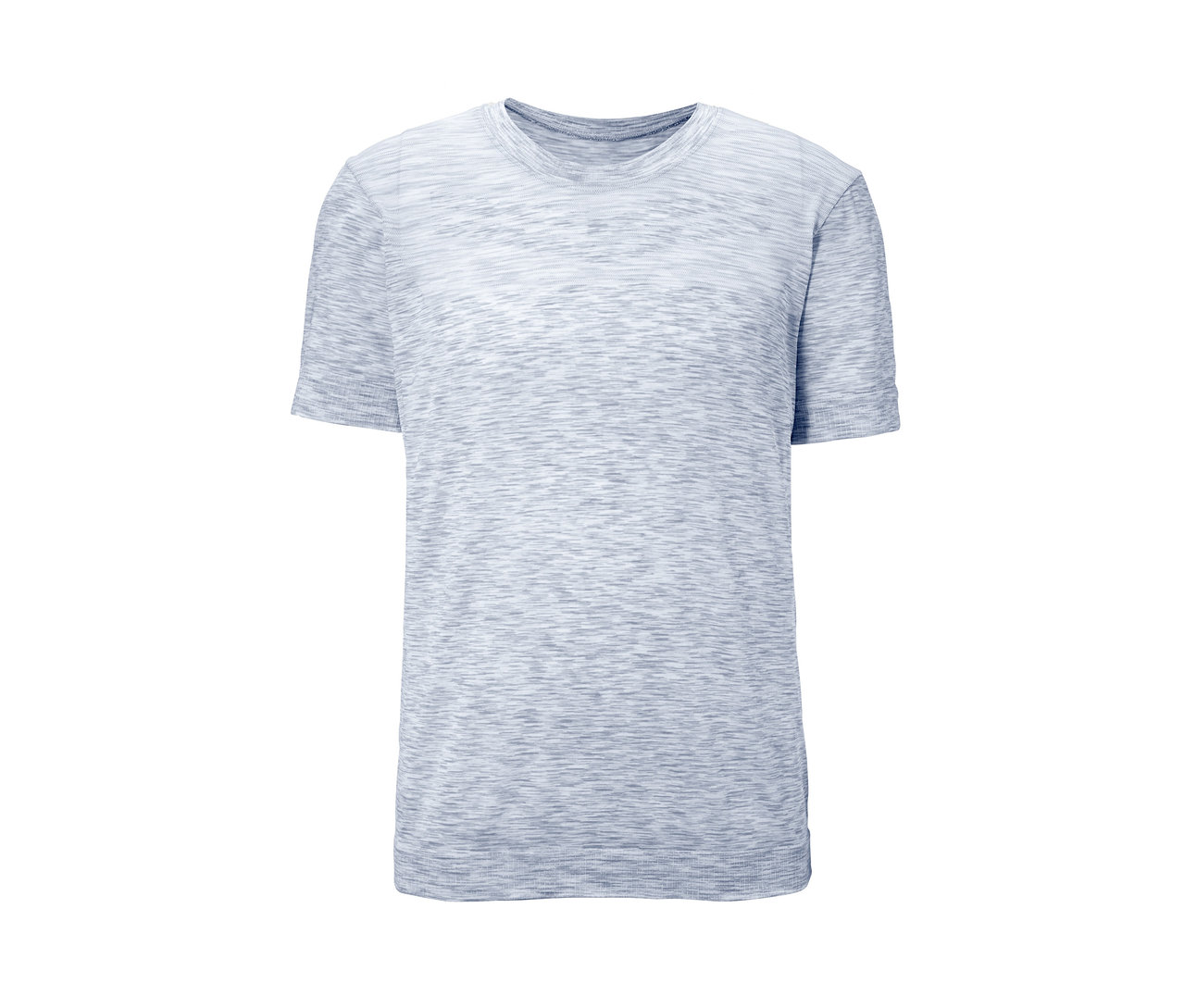 Ein graues Seamless-Funktionsshirt mit kurzen Ärmeln.