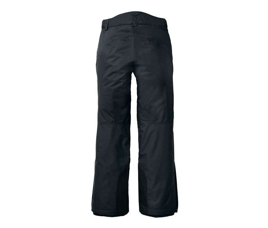 Eine schwarze Skihose.