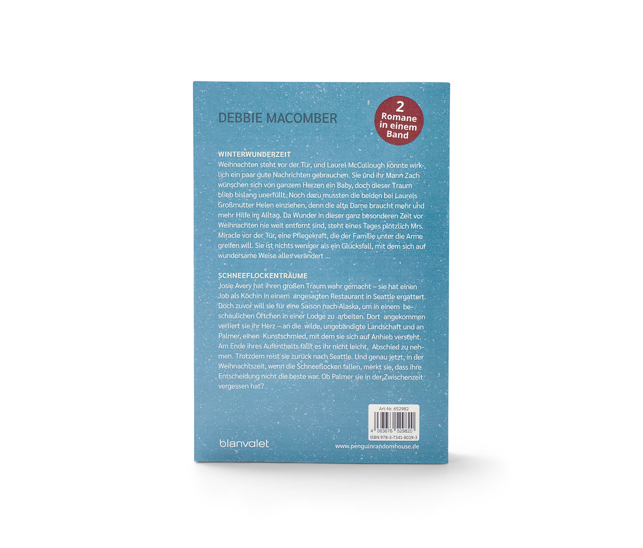 Das Cover des Buches „Doppelroman »Winterwunderzeit« und »Schneeflockenträume«“ von Debbie Macomber.