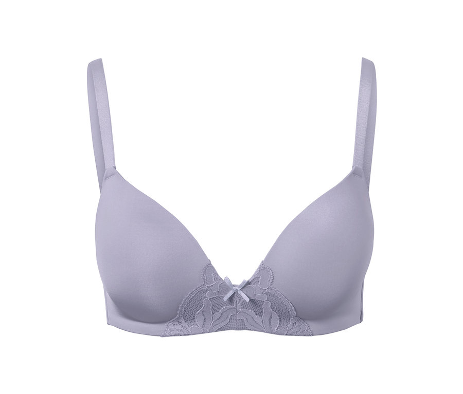 Lila Softschalen-BH.