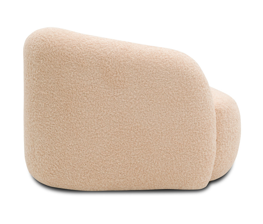 DOMO collection Recamiere »Lovund«, links, creme.