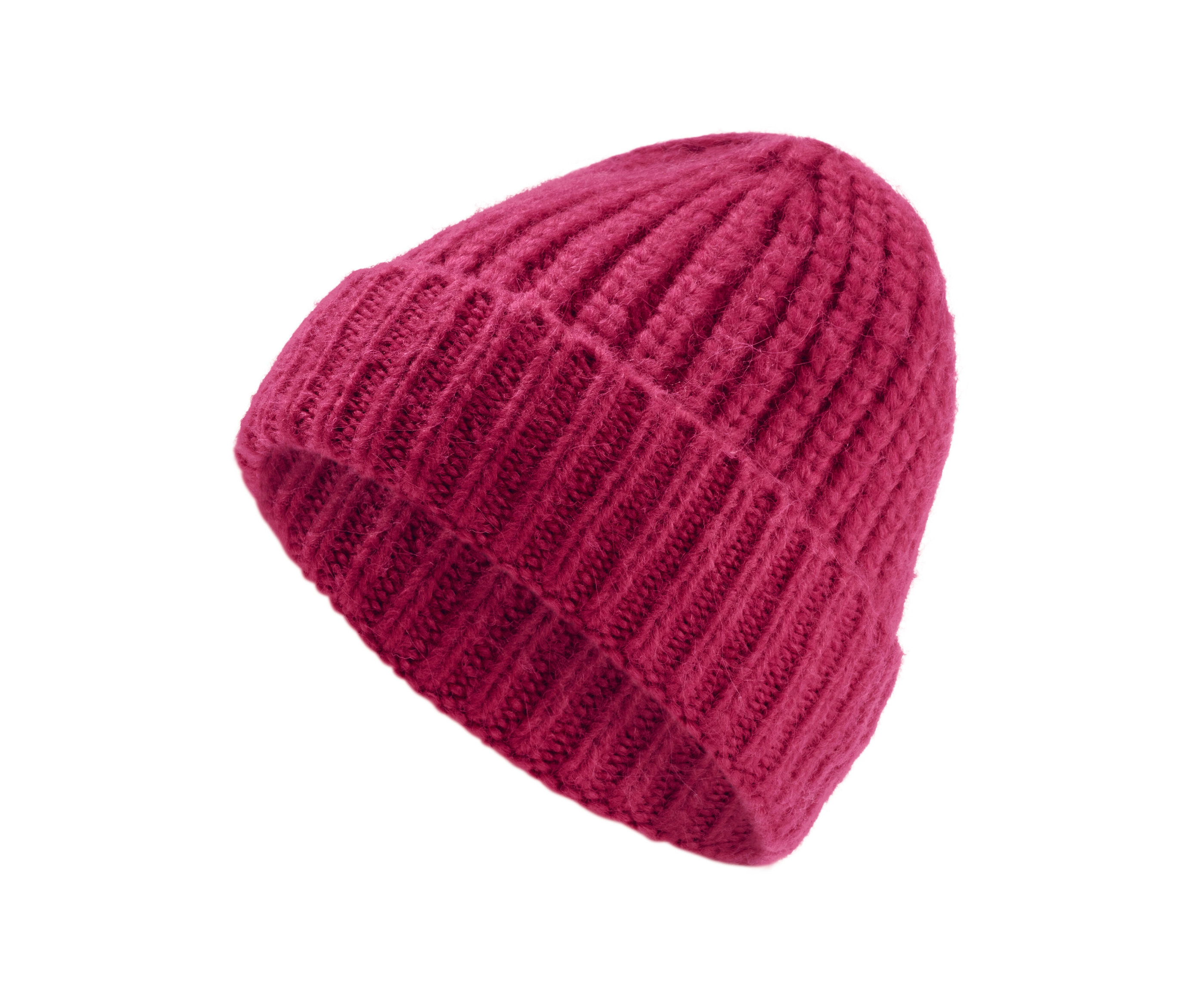 Tchibo - Strickmütze - rot