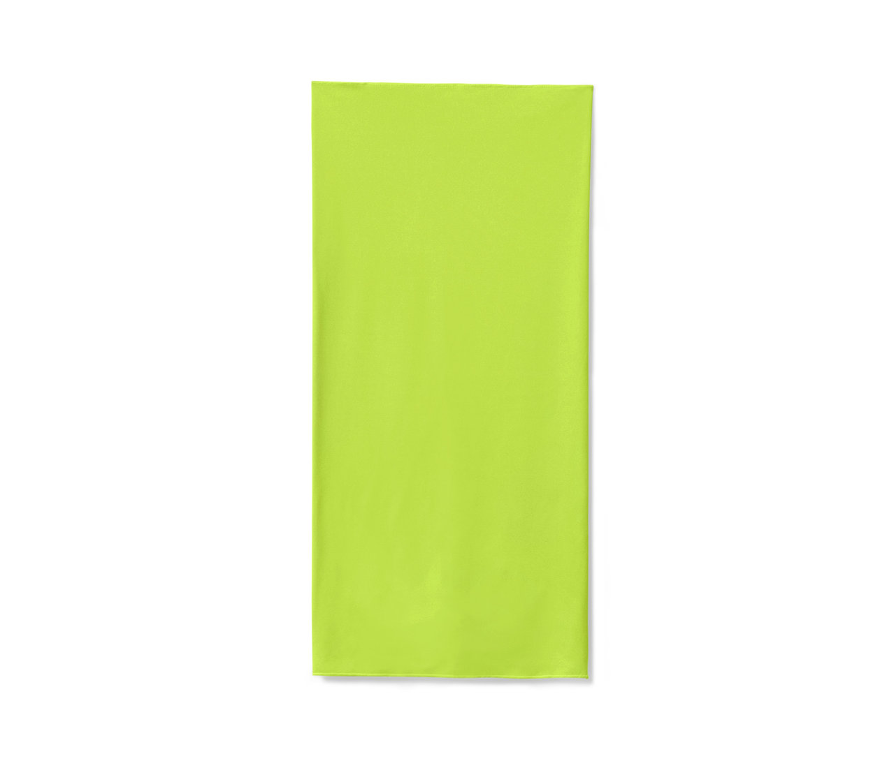 Gelbes Multifunktionstuch.