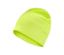 Detailansicht einer Thermo-Funktionsmütze in Lime.