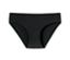 Schwarzer, unsichtbarer SCHIESSER Rio-Slip mit Baumwolle auf weißem Hintergrund.