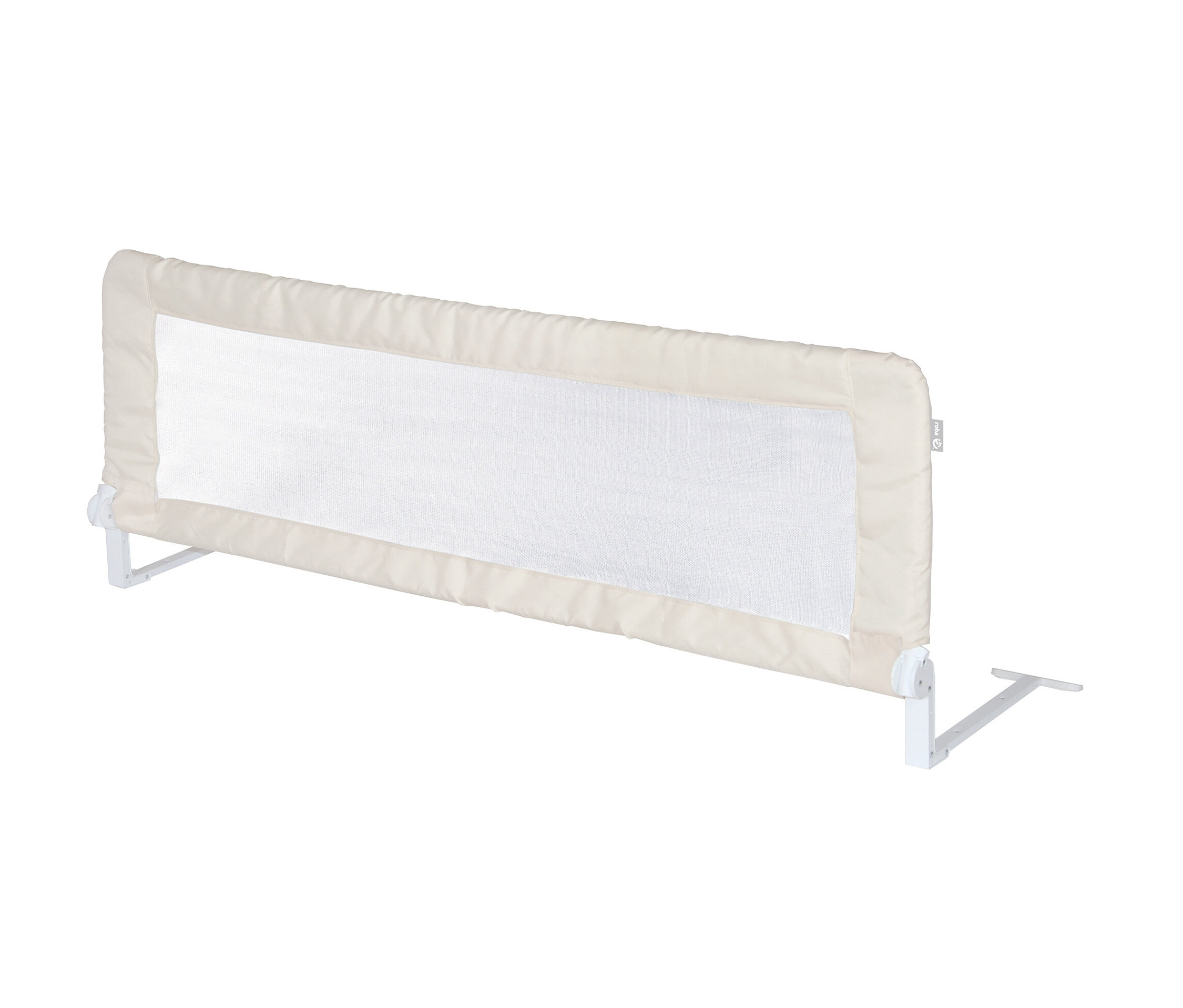 roba Bettschutzgitter »Klipp-Klapp« - 102x52x32cm - beige - - Metall / Kunststoff