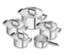 ZWILLING PURE Edelstahl-Kochgeschirr-Set, 5-teilig, edelstahlfarben.
