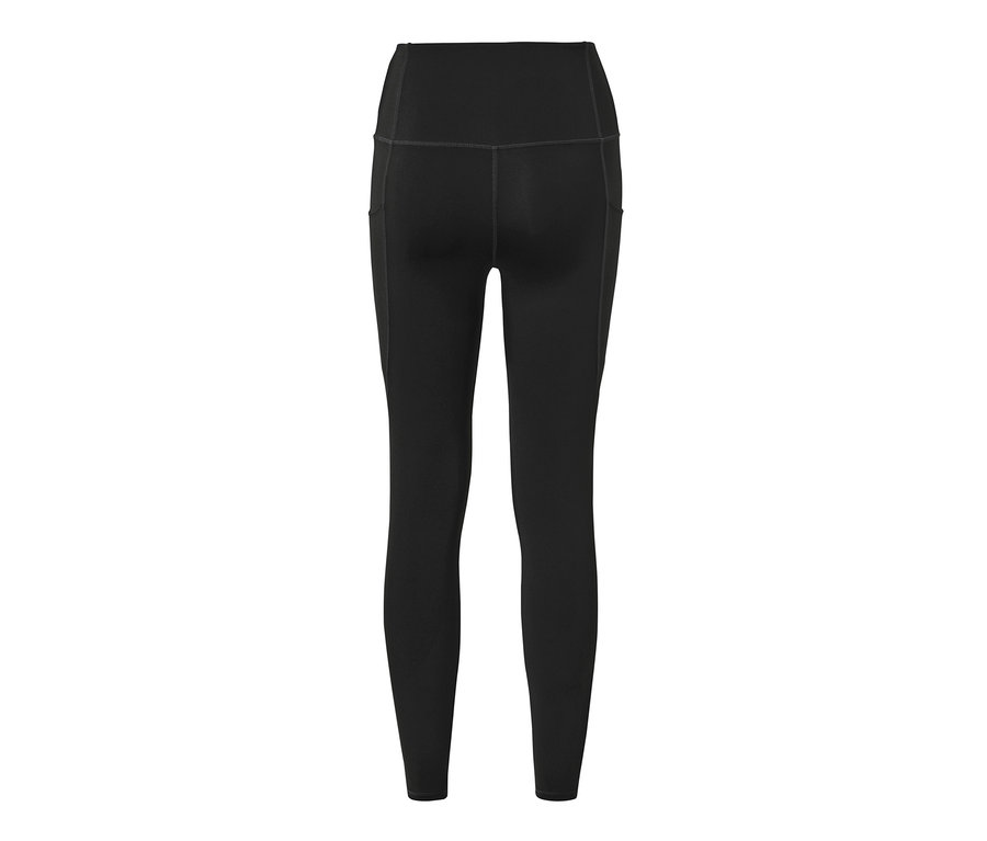 Schwarze Sporttight.