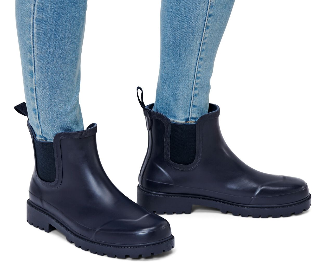 Thumbnail - Tchibo - Regenstiefeletten - Damen - Gr. 39 - dunkelblau