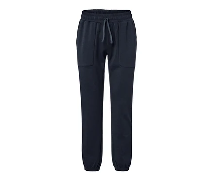 Dunkelblaue Funktions-Sweathose mit Kordelzug.