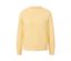 Gelbes Sweatshirt.