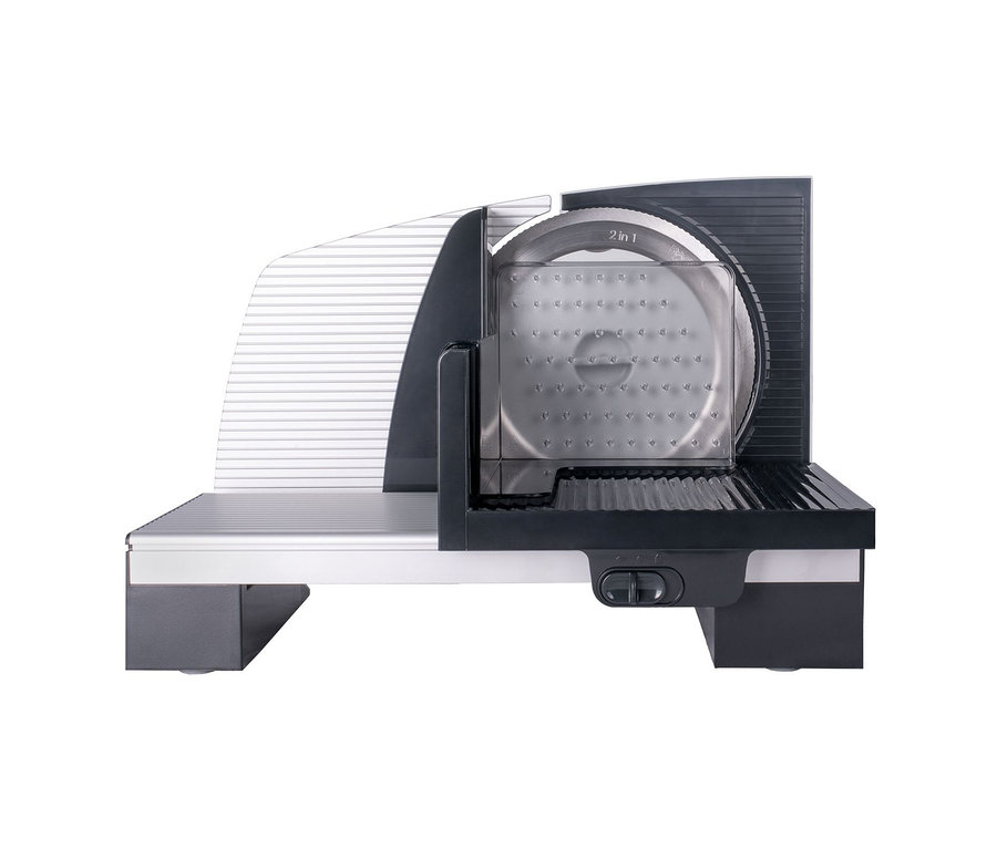 Detailansicht der Steba Allesschneider »AS 200«.