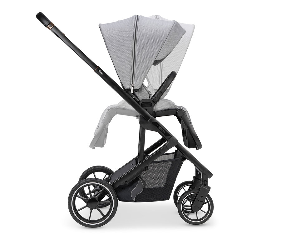 Detailansicht des Osann Kombi-Kinderwagens Juntos, rock.