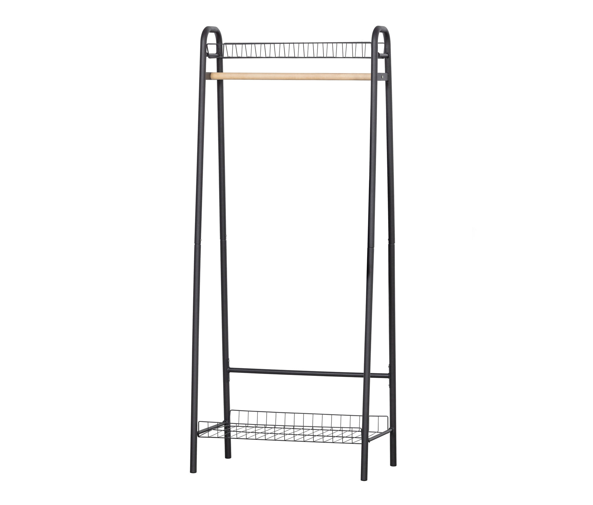 Tchibo - Woood Metall-Kleiderständer »Jovi« - 70x41x167cm - schwarz -
