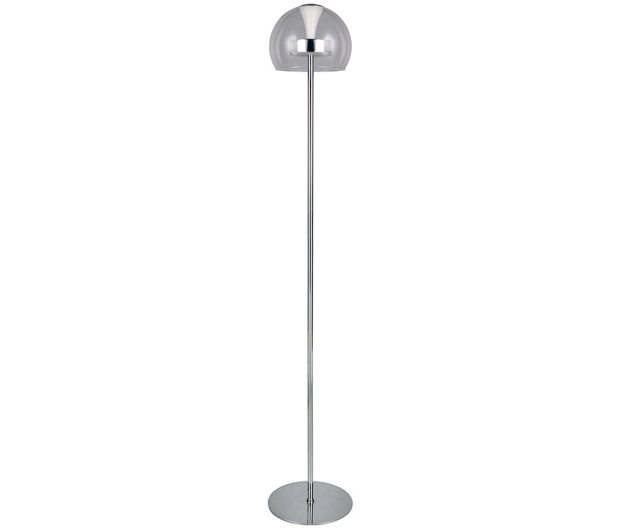 Silberne Trio LED-Stehleuchte »Flynt«.
