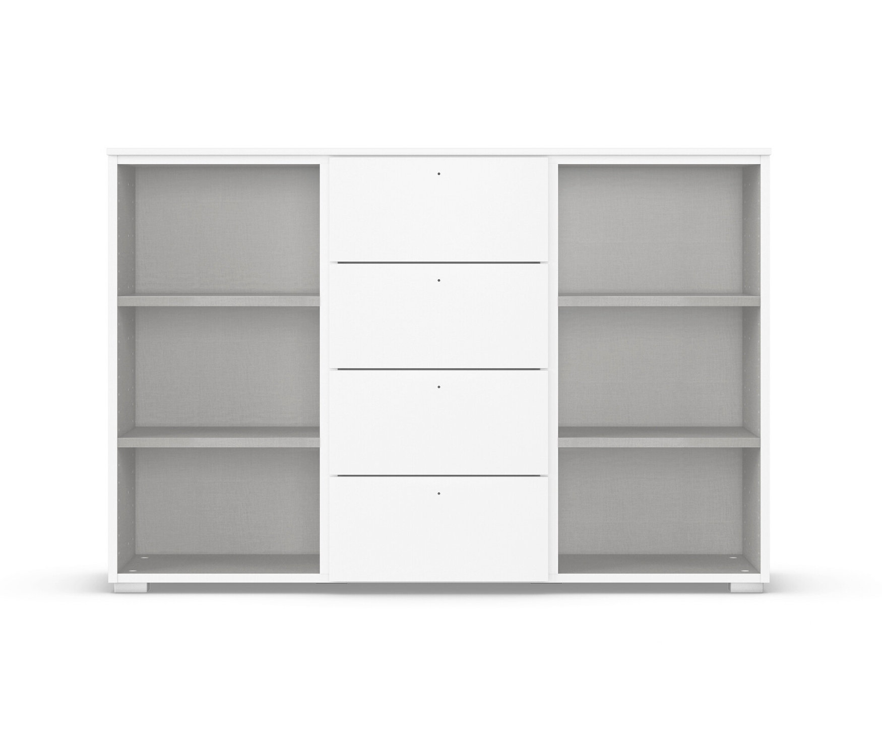 Thumbnail - rauch Kommode »Aditio« - 120x42x81cm - weiß - Holz / Holz