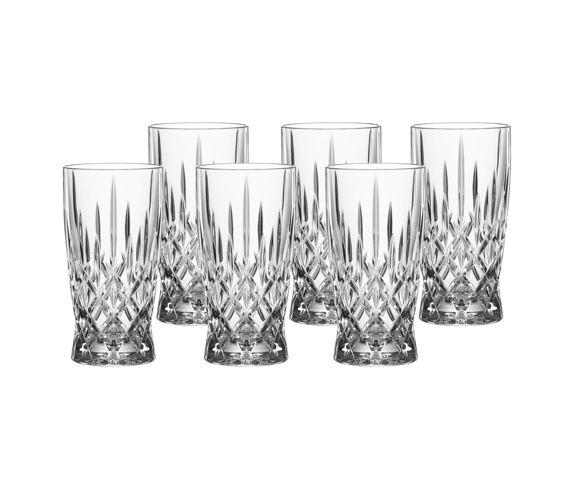 6 Nachtmann Latte-Macchiato-Gläser »Noblesse« - transparent