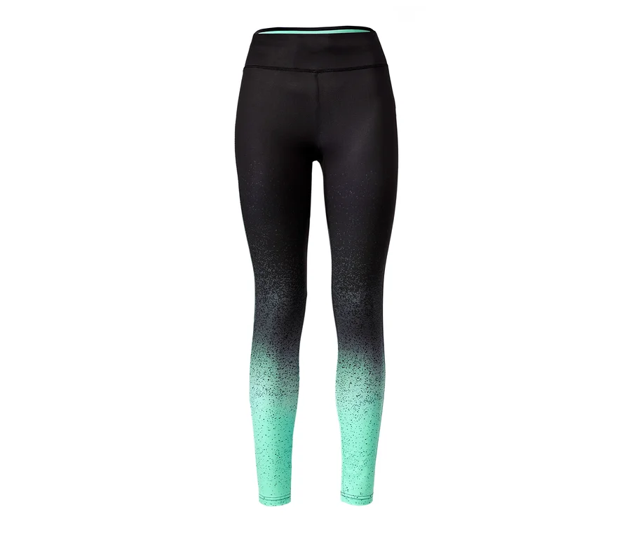 Sporttight mit Farbverlauf.
