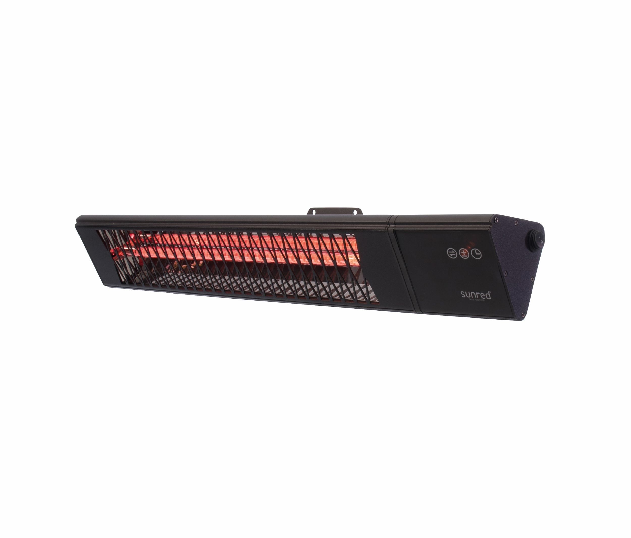 Thumbnail - Sunred Wand-Heizstrahler »Professional Smart Heater Royal Diamond 2500 W« - 77x15,5x13cm - schwarz - Aluminium / Metall ...