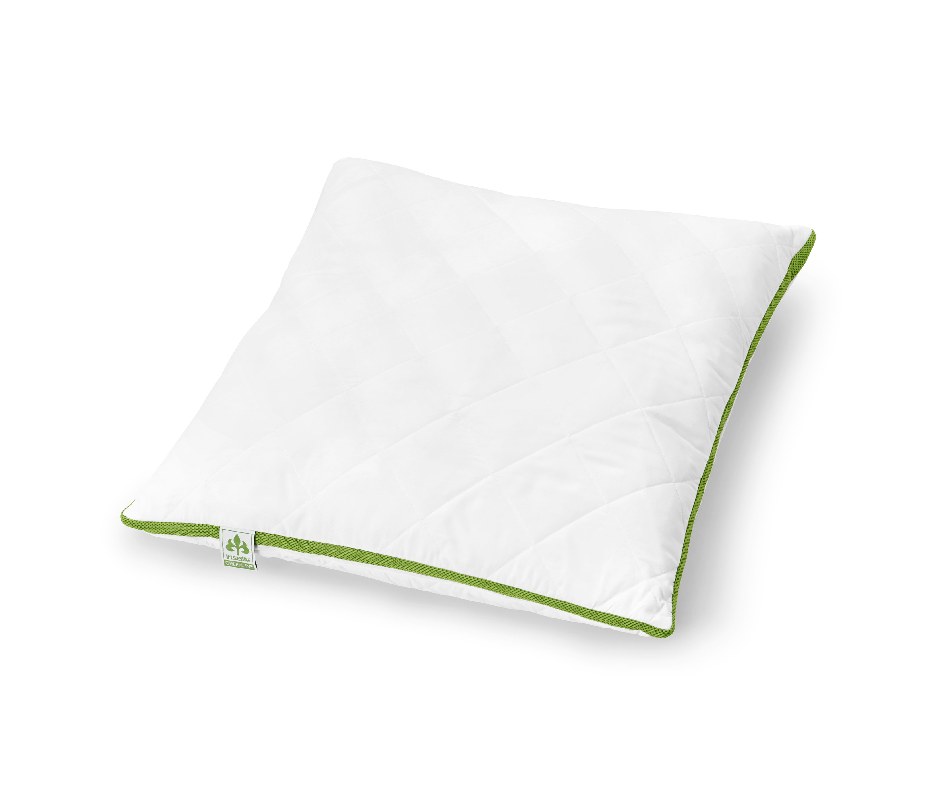 irisette® greenline Kopfkissen mit Klimaband - weiß