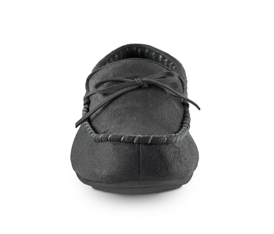 Nahaufnahme eines Paars Hausschuhe.