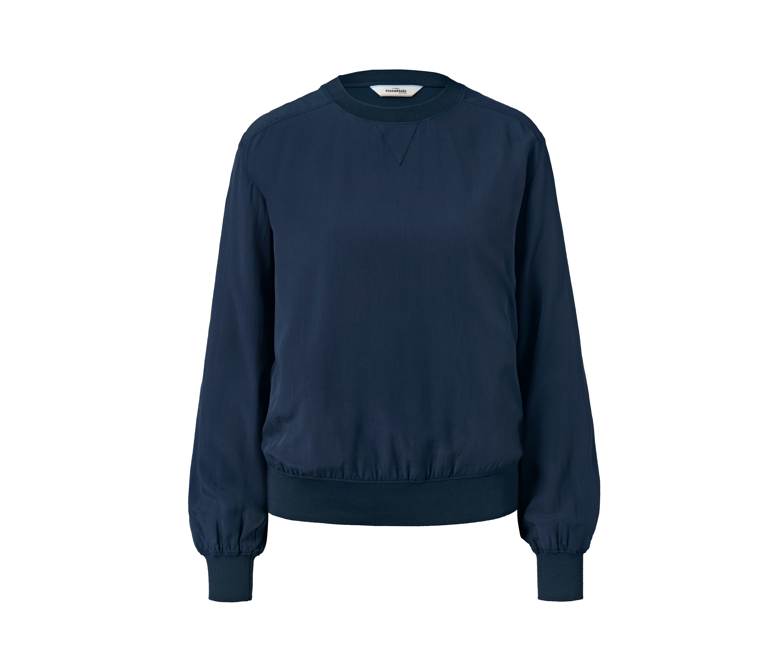 Tchibo - Bluse mit Rippbündchen - Damen - Gr. 40 - dunkelblau. Tchibo - Bluse mit Rippbündchen - Damen - Gr. 40 - dunkelblau <![CDATA[Bluse mit Rippbündchen Farbe: Dunkelblau Material: 70% Viskose (von Lenzing), 30% Lyocell Rippe 70% Polyester, Damen mit günstig Kaufen-Tchibo - Bluse mit Rippbündchen - Damen - Gr. 40 - dunkelblau. Tchibo - Bluse mit Rippbündchen - Damen - Gr. 40 - dunkelblau <![CDATA[Bluse mit Rippbündchen Farbe: Dunkelblau Material: 70% Viskose (von Lenzing), 30% Lyocell Rippe 70% Polyester,