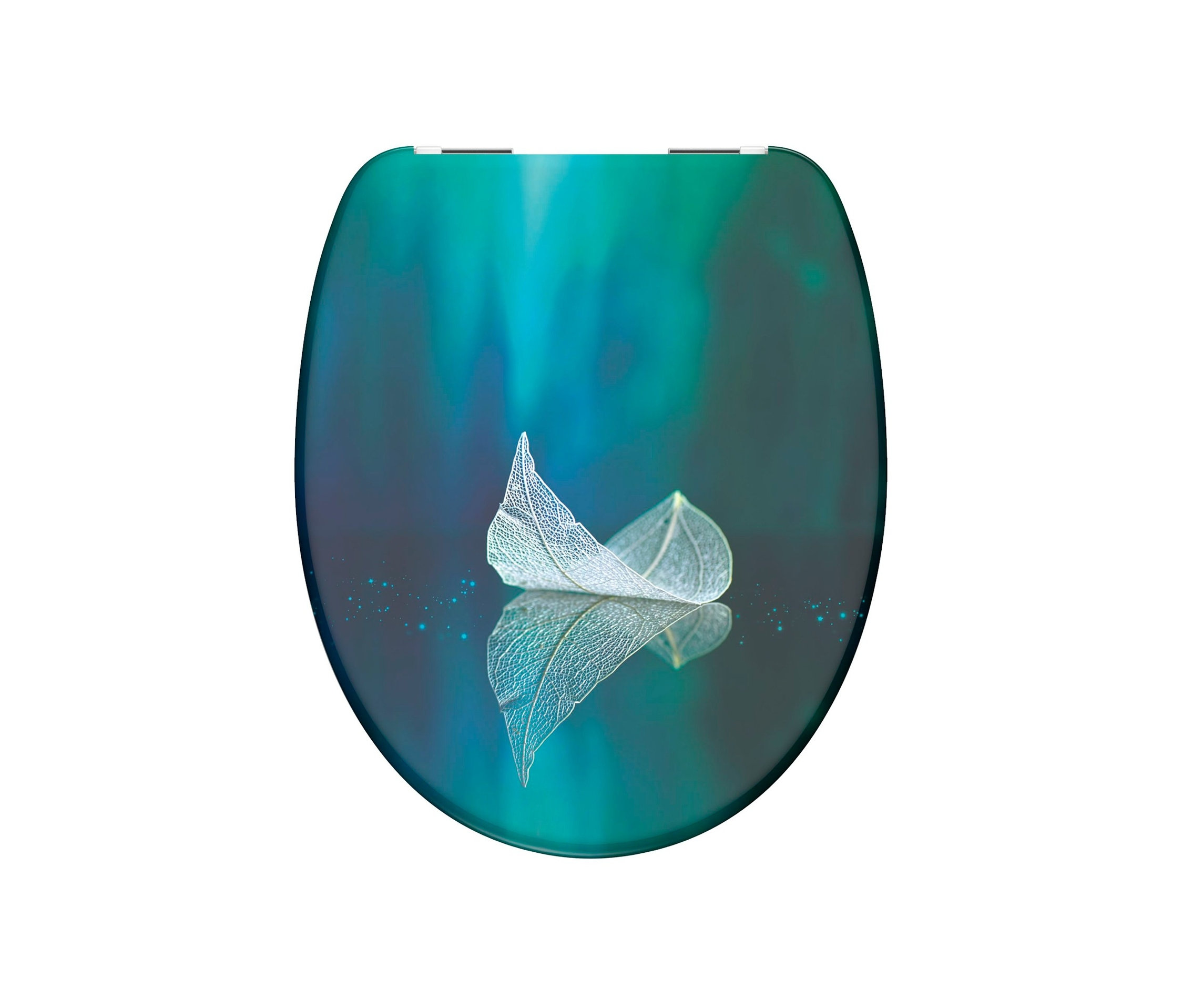 SCHÜTTE Duroplast-WC-Sitz »FALLEN LEAF« mit Blattmotiv.