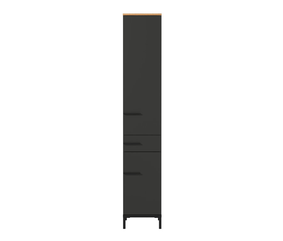 Hochschrank "Yonkers", Graphit.