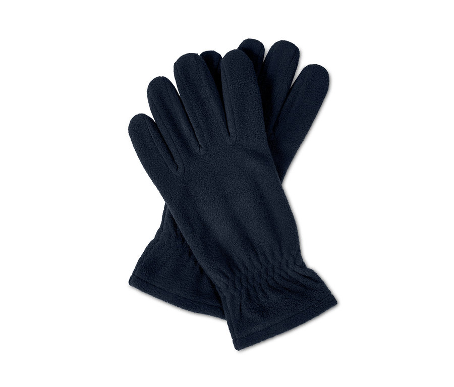 Ein Paar Microfleece-Handschuhe.