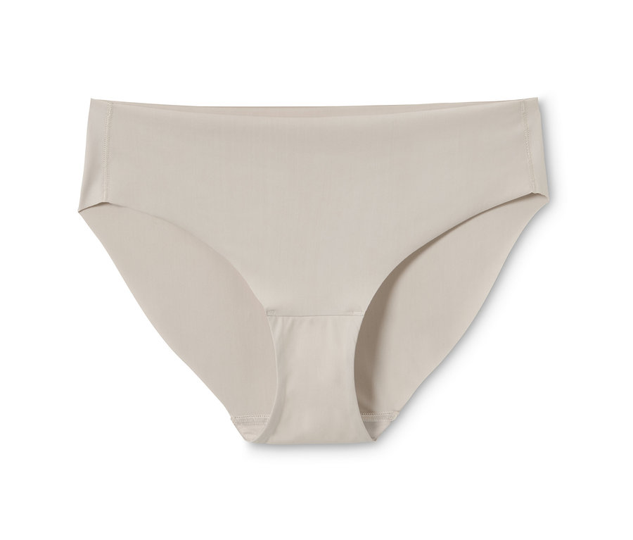 Ein einzelner beiger Magic-Cut-Slip auf weißem Hintergrund.
