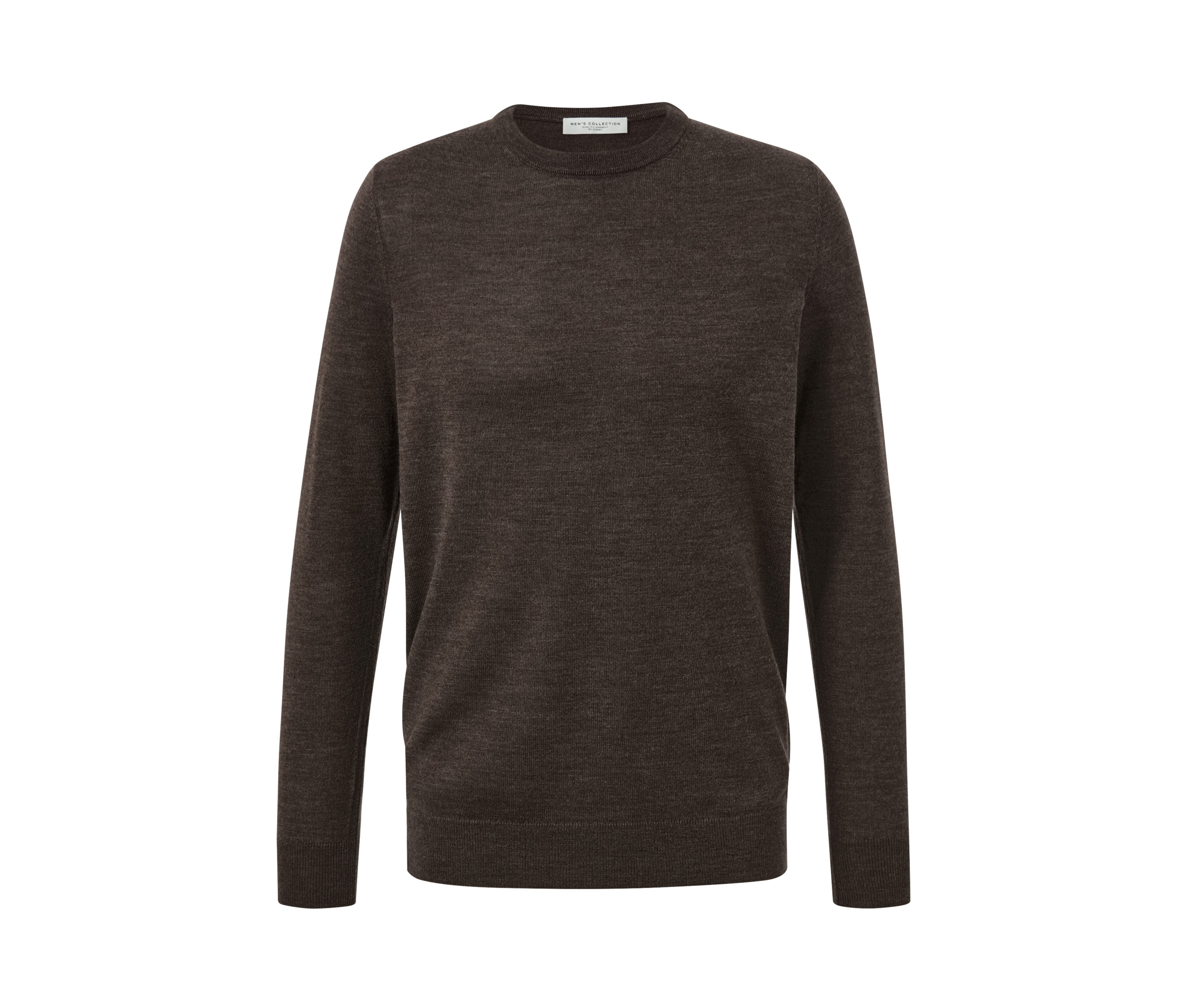 Tchibo - Merino-Pullover - Herren - Gr. S - braun