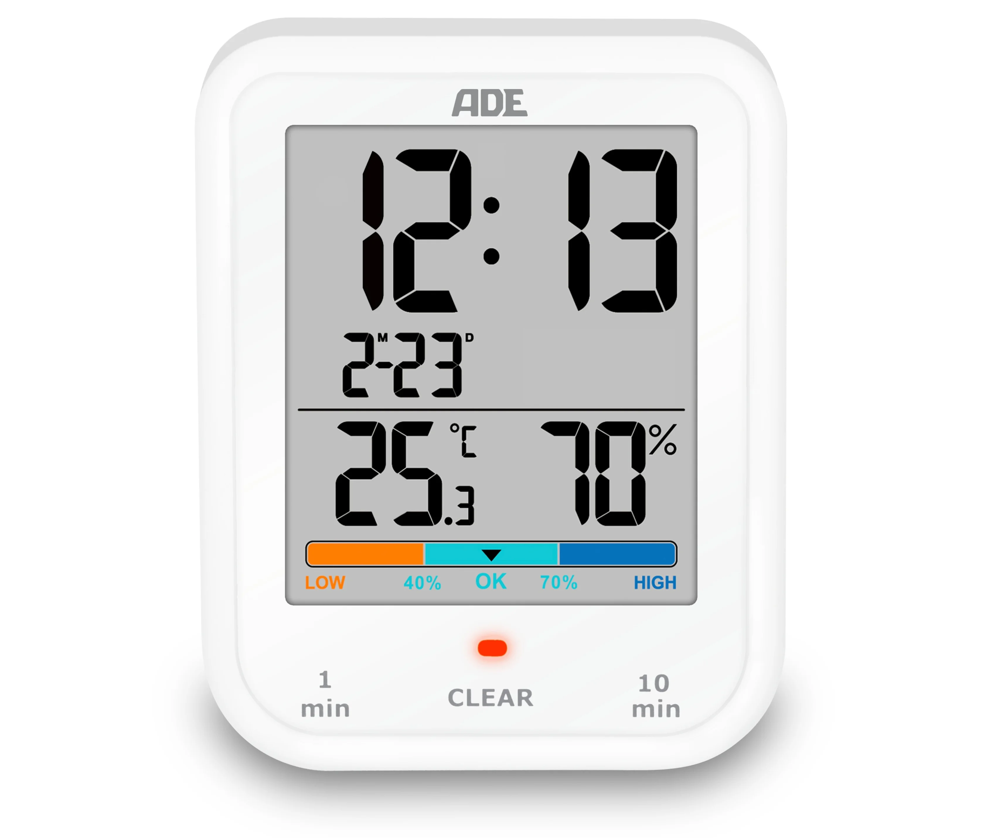 Tchibo - ADE Digitale Badezimmeruhr mit Hygrometer und Thermometer - weiß. Tchibo - ADE Digitale Badezimmeruhr mit Hygrometer und Thermometer - weiß <![CDATA[ADE Digitale Badezimmeruhr mit Hygrometer und Thermometer Farbe: Weiß Maße: B x H x T c Bad mit günstig Kaufen-Tchibo - ADE Digitale Badezimmeruhr mit Hygrometer und Thermometer - weiß. Tchibo - ADE Digitale Badezimmeruhr mit Hygrometer und Thermometer - weiß <![CDATA[ADE Digitale Badezimmeruhr mit Hygrometer und Thermometer Farbe: Weiß Maße: B x H x T c