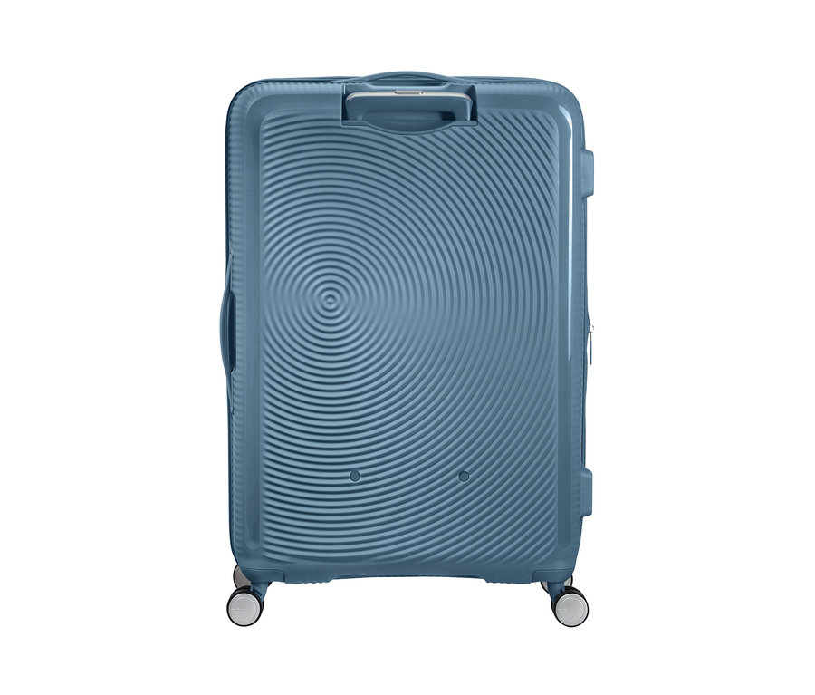Blauer American Tourister Hartschalen-Koffer »Soundbox« Spinner, groß.