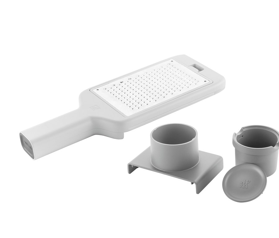 Graue ZWILLING Multi-Reibe »Z-CUT« mit Zubehör.