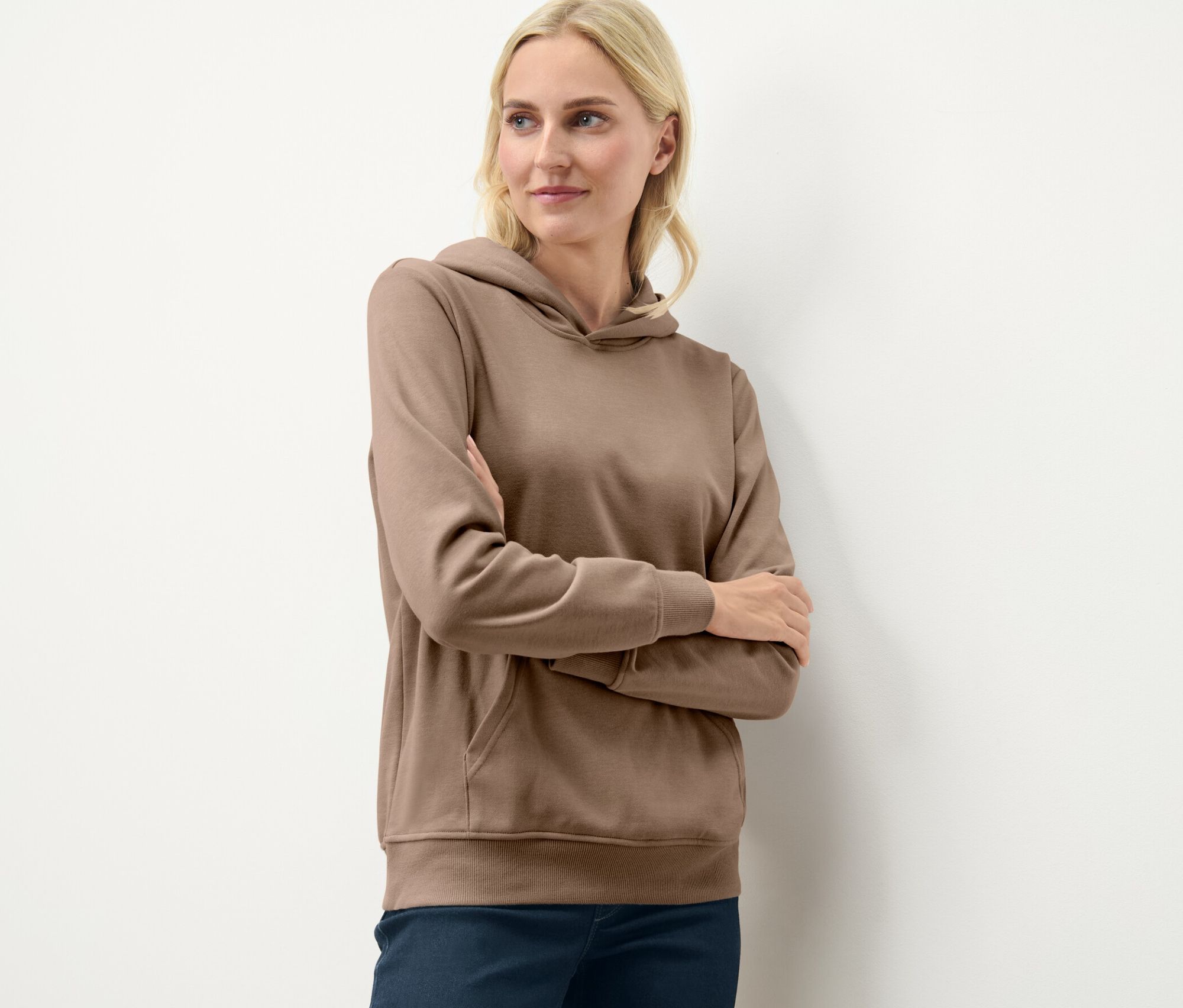 Thumbnail - Tchibo - Hoodie - Damen - Gr. M - beige