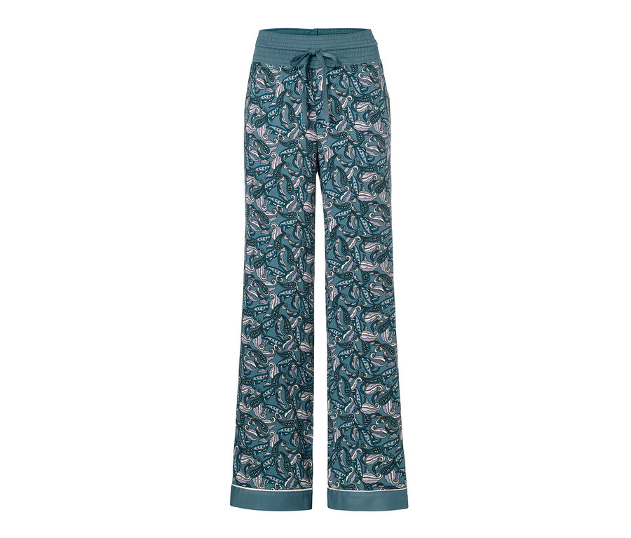 Eine Relaxhose mit Paisley-Muster.