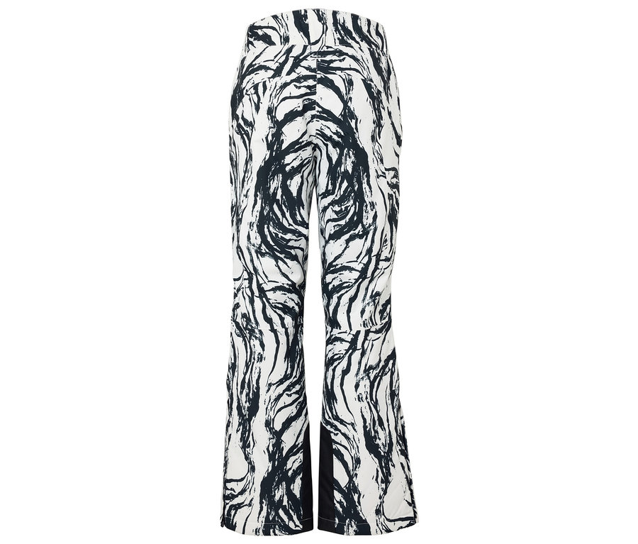 Hose mit Zebra-Muster.