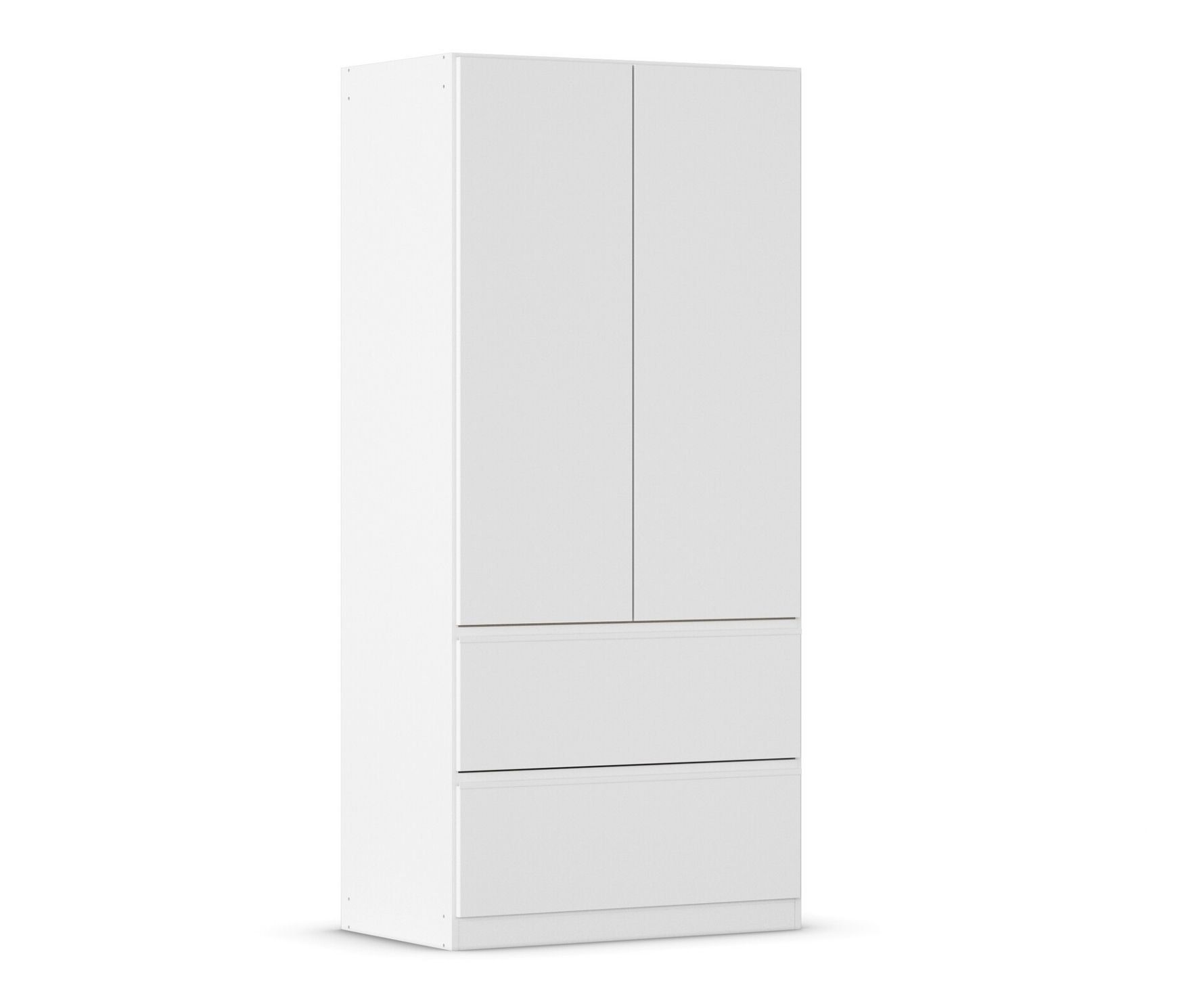 rauch Kleiderschrank »Joel« - 91x54x197cm - weiß - Holz