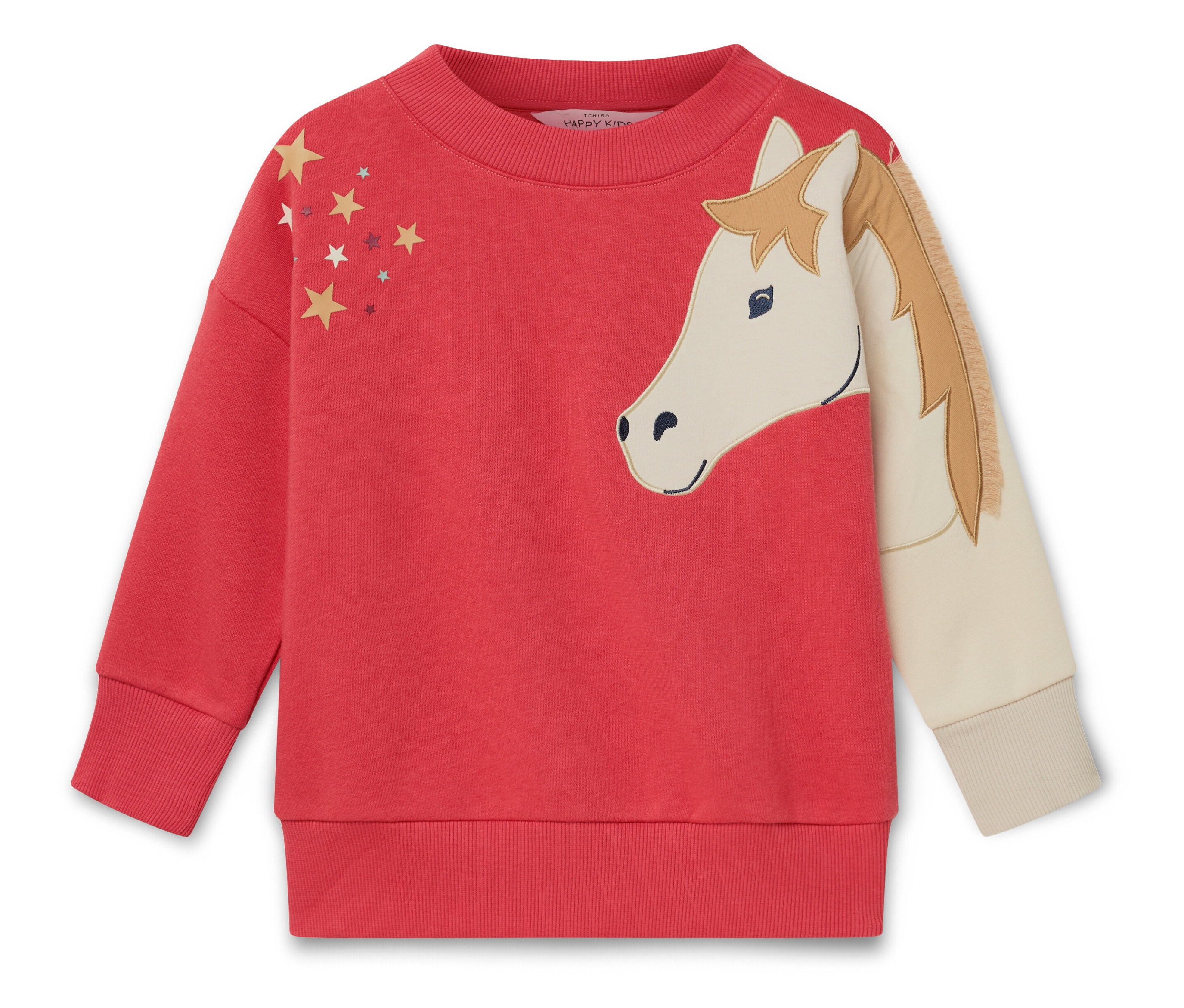 Tchibo - Kinder-Sweatshirt mit angerauter Innenseite - Baby - Gr. 86/92 - creme - Baumwolle / Polyester