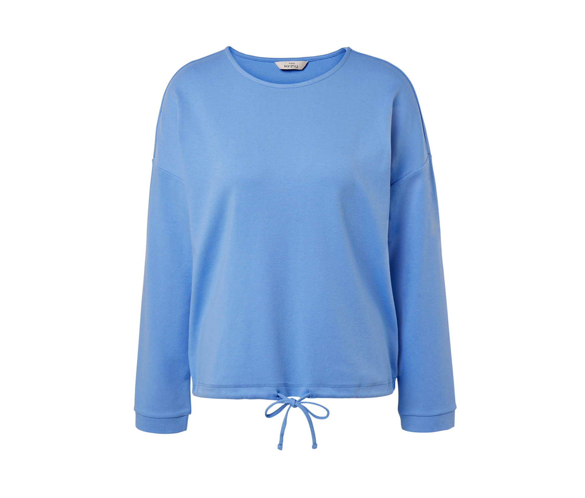 Sweatshirt - Damen - Gr. M - hellblau - hellblau