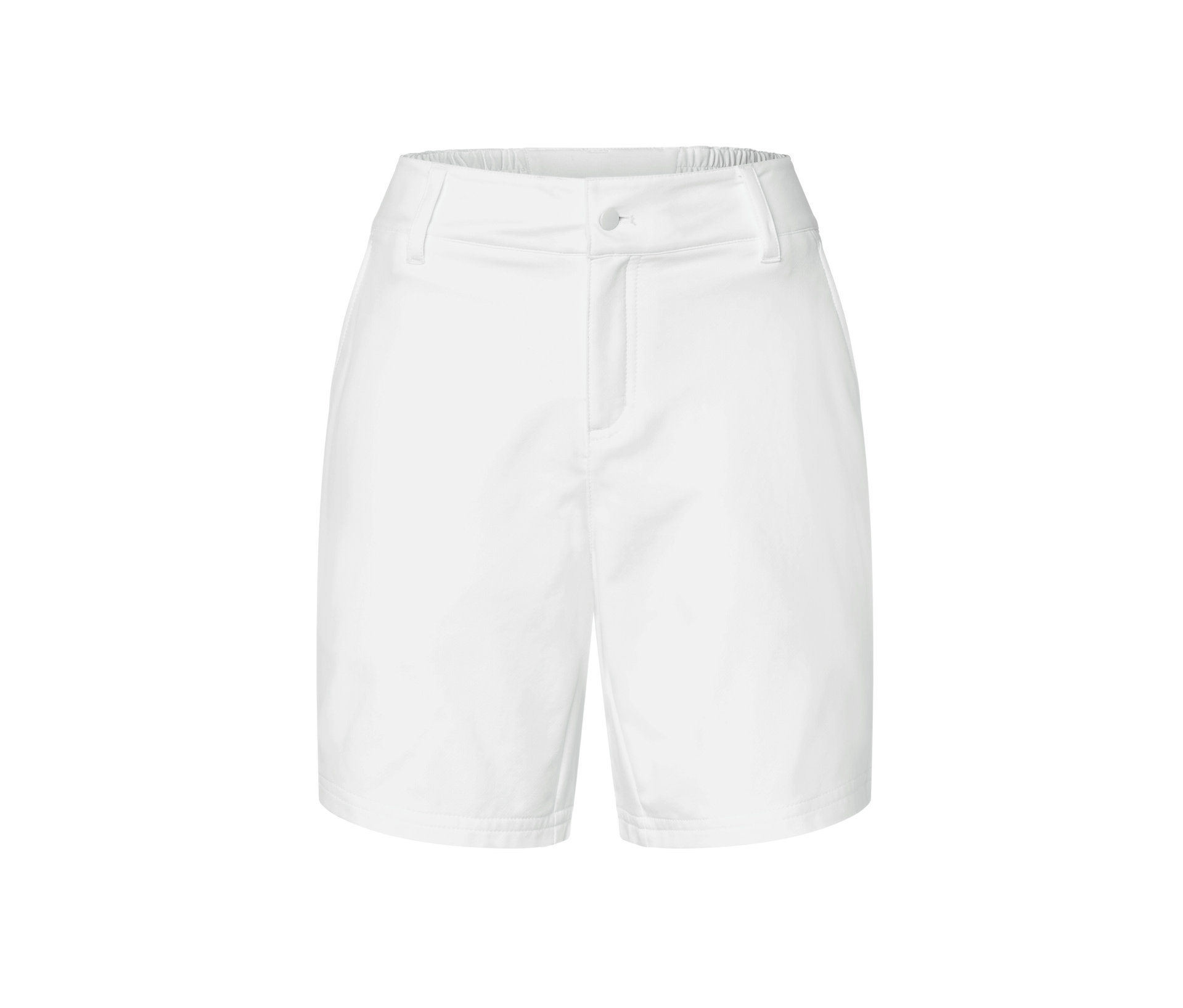 Softshell-Funktionsshorts - Damen - Gr. 36 - weiß - weiß