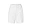 Weiße Softshell-Funktionsshorts.
