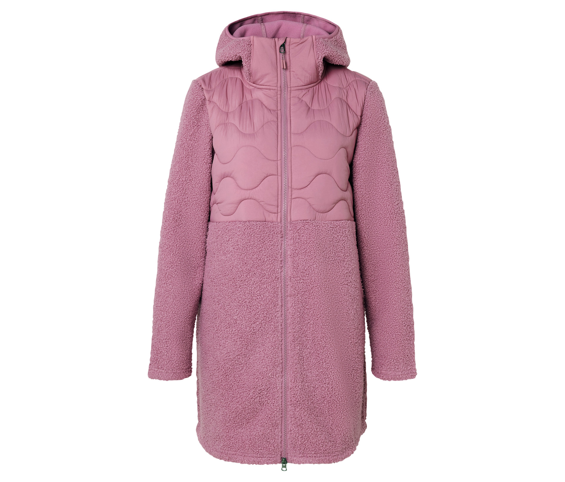 Teddymantel - Damen - Gr. XXL - rosé - rosé