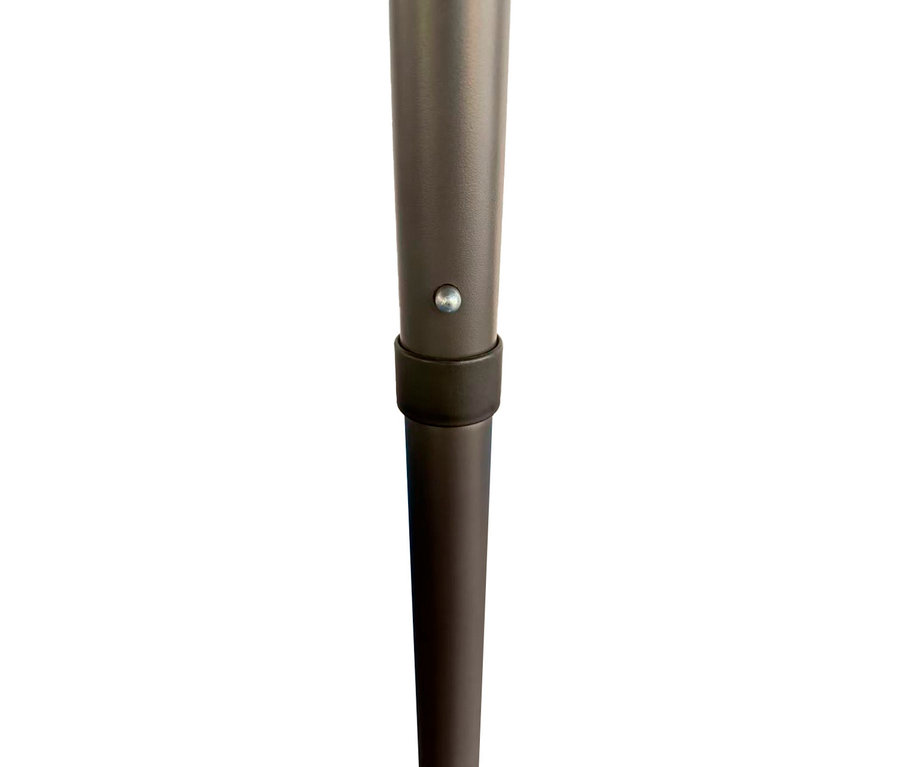 Detailaufnahme von einem Leco Sonnenschirm, Ø 240 cm.