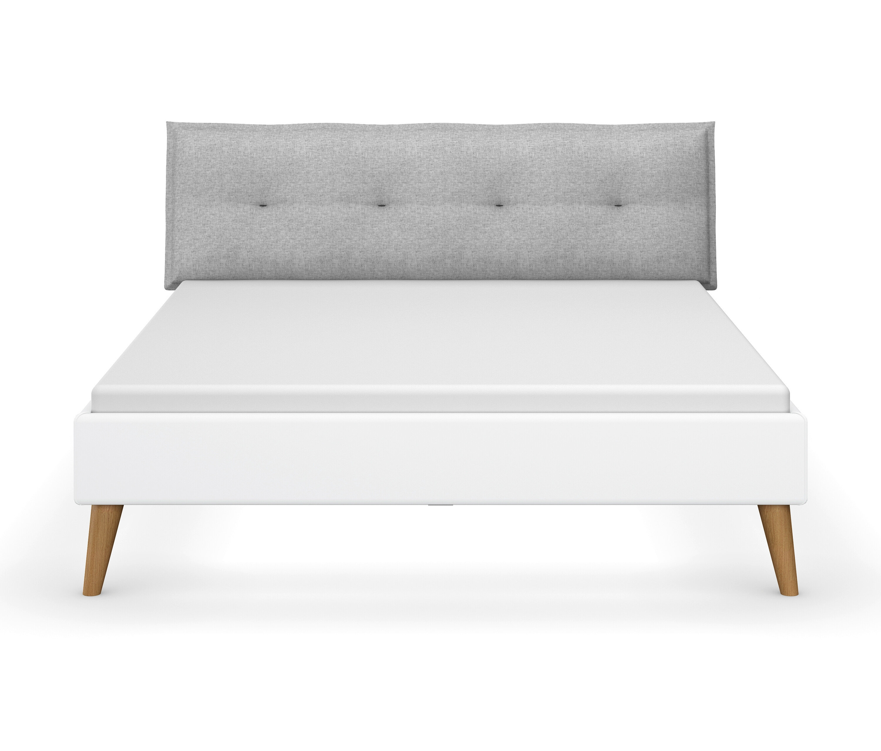 Thumbnail - rauch Bett »Skandi« 180 x 200 cm - 193x219x109cm - braun - Holz