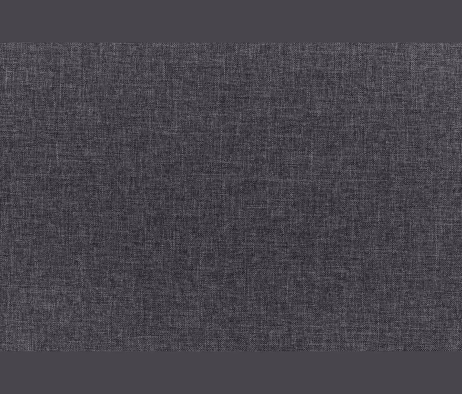 Detailaufnahme eines grauen 2-Sitzer-Sofas.