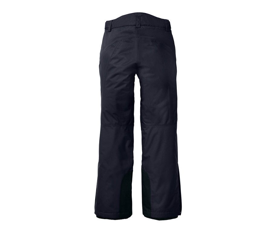 Dunkelblaue Skihose.
