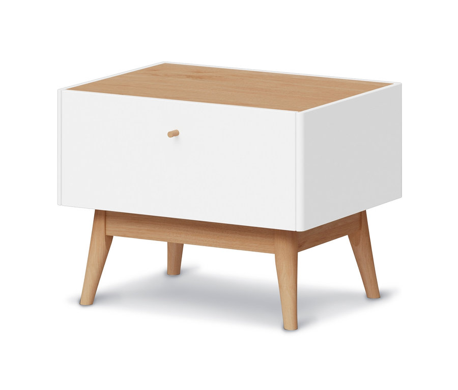 Germania-Nachtkonsole »Monteo«, Eiche-weiß