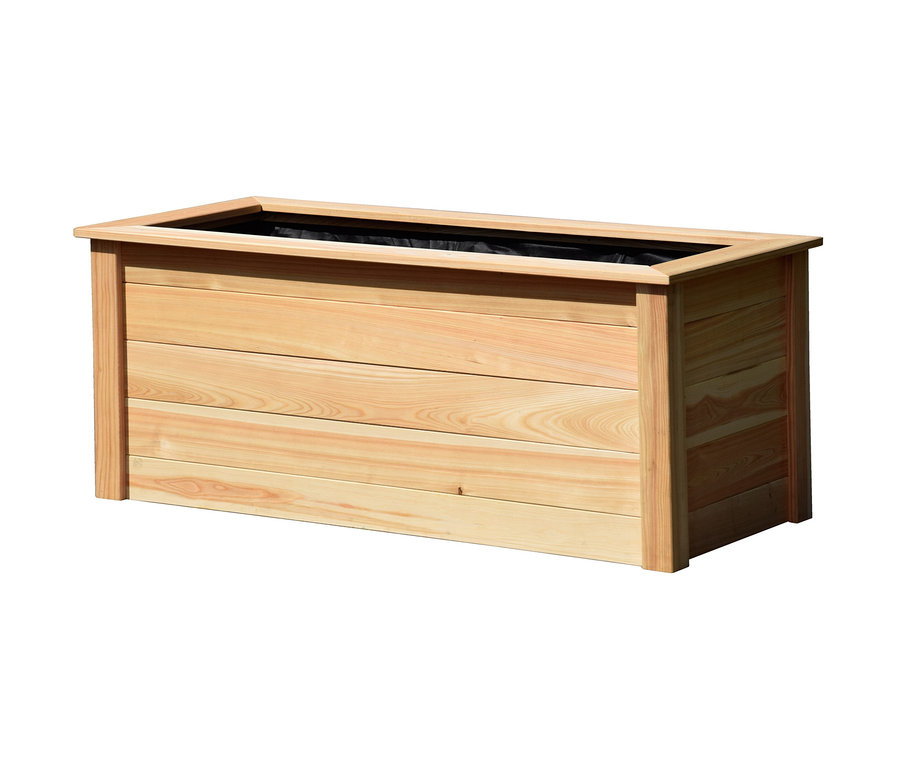 Ein Dobar Hochbeet »Douglasie«, Gr. L aus hellem Holz.